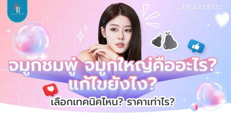 จมูกชมพู่ จมูกใหญ่